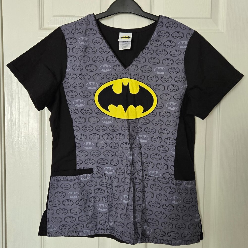 Batman Women's Scrub Top XS